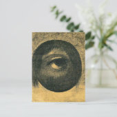 Odilon Redon - Visioen, 1883, Briefkaart (Staand voorkant)