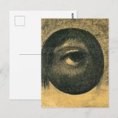 Odilon Redon - Visioen, 1883, Briefkaart (Voorkant / Achterkant)