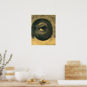 Odilon Redon - Visioen, 1883,  Poster (Keuken)