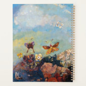 Odilon Redon, Vlinders,1910 Planner (Achterkant)