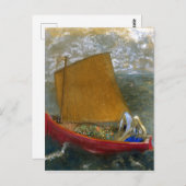 Odilon Redon Yellow Sail Briefkaart (Voorkant / Achterkant)