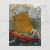 Odilon Redon Yellow Sail Briefkaart (Voorkant)
