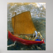 Odilon Redon Yellow Sail Poster (Voorkant)
