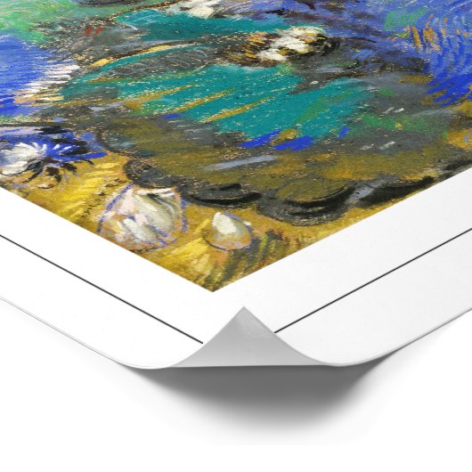 Odilon Redon Zedign Art Poster #1 (Hoek)