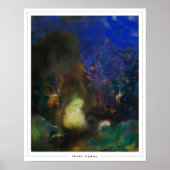 Odilon Redon Zedign Art Poster #15 (Voorkant)