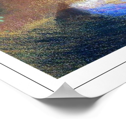 Odilon Redon Zedign Art Poster #2 (Hoek)