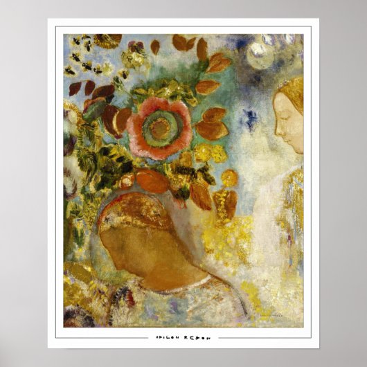 Odilon Redon Zedign Art Poster #24 (Voorkant)