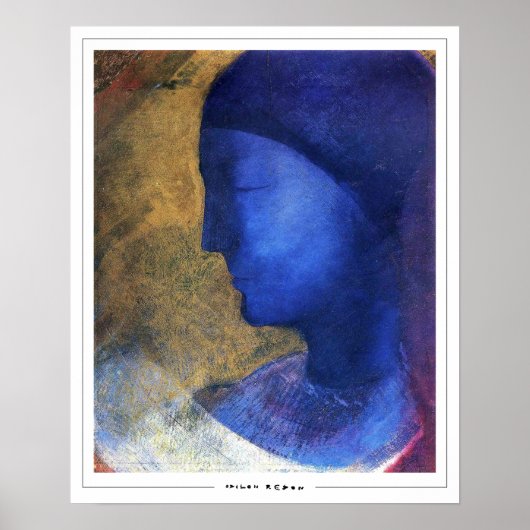 Odilon Redon Zedign Art Poster #26 (Voorkant)