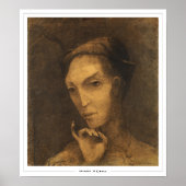 Odilon Redon Zedign Art Poster #264 (Voorkant)