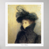 Odilon Redon Zedign Art Poster #299 (Voorkant)