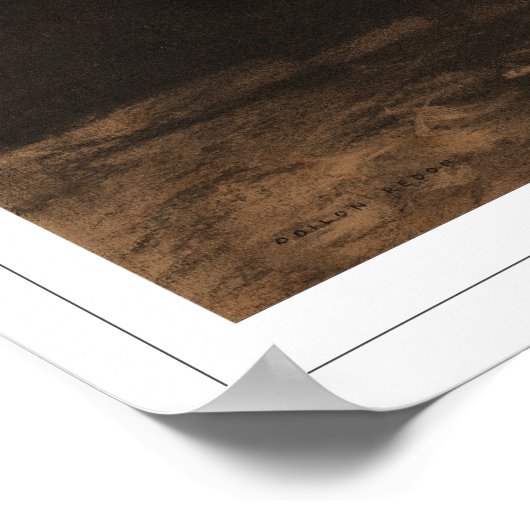 Odilon Redon Zedign Art Poster #309 (Hoek)