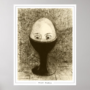 Odilon Redon Zedign Art Poster #331