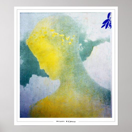 Odilon Redon Zedign Art Poster #4 (Voorkant)