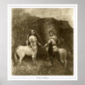 Odilon Redon Zedign Art Poster #573 (Voorkant)