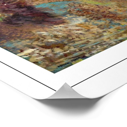 Odilon Redon Zedign Art Poster #587 (Hoek)