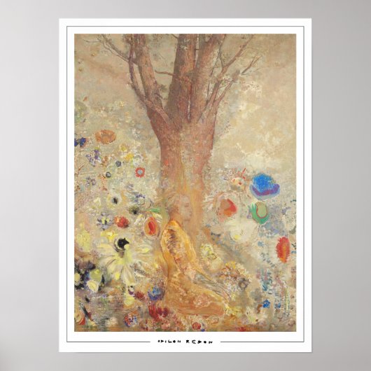 Odilon Redon Zedign Art Poster 6 (Voorkant)