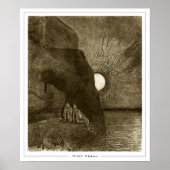 Odilon Redon Zedign Art Poster #678 (Voorkant)