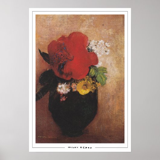Odilon Redon Zedign Kunstposter #292 Poster (Voorkant)