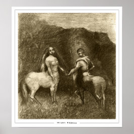 Odilon Redon Zedign Kunstposter #573 Poster