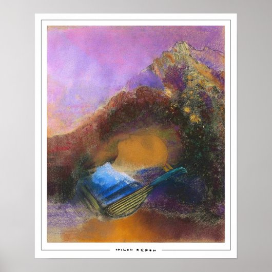 Odilon Redon Zedign Kunstposter #639 Poster (Voorkant)