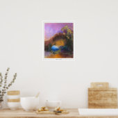 Odilon Redon Zedign Kunstposter #639 Poster (Keuken)