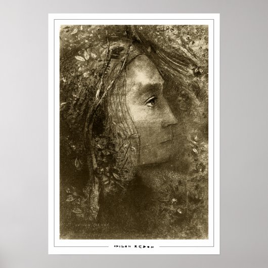 Odilon Redon Zedign Kunstposter #703 Poster (Voorkant)