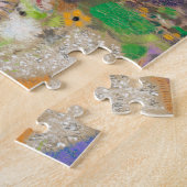 Odilon Redon's abstracte bloemenachtergrond. Legpuzzel (Zijkant)