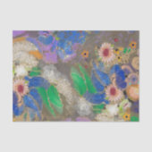 Odilon Redon's abstracte bloemenachtergrond. Tissuepapier (Voorkant)