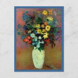 Odilon Redon's Vase met bloemen (1914) Briefkaart