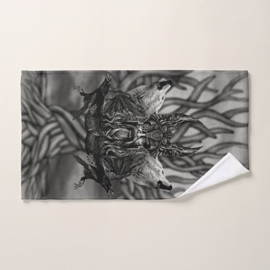 Odin-All-Father Bad Handdoek (Handdoek)