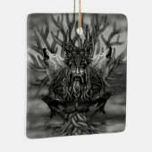 Odin-All-Father Keramisch Ornament (Rechts)