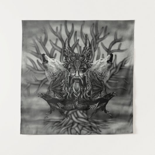 Odin-All-Father Wandkleed (Voorkant)