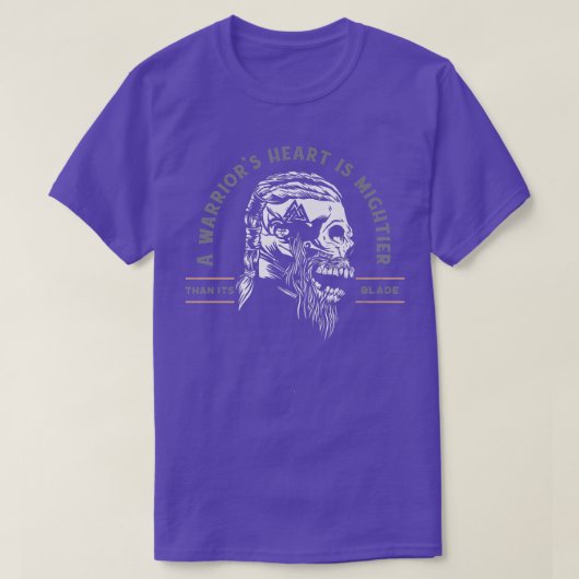 Odin Bearded Skeleton Viking T-shirt (Design voorkant)