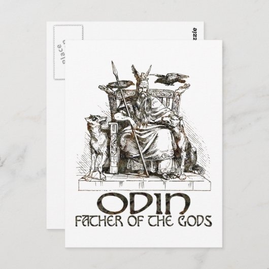 Odin Briefkaart (Voorkant / Achterkant)