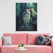 Odin de Allfather Canvas Afdruk (Insitu (Woonkamer))