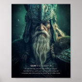 Odin de Allfather Poster (Voorkant)
