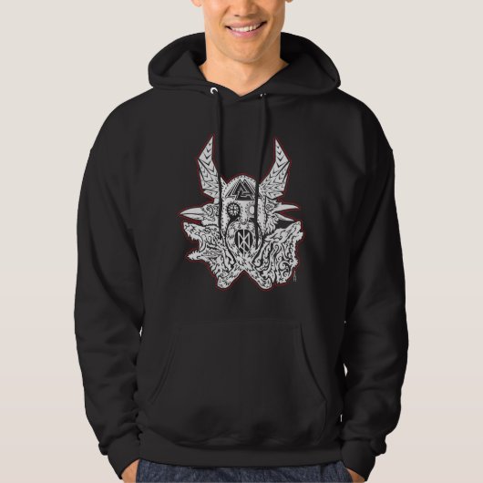 Odin - Embleem Mannen Hoodie (Voorkant)