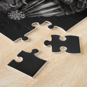 Odin en zijn wolven Geri en Freki Legpuzzel (Zijkant)