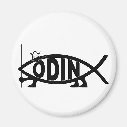 Odin Fish Magneet (Voorkant)