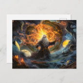 Odin forming a new world after Ragnarök Briefkaart (Voorkant / Achterkant)