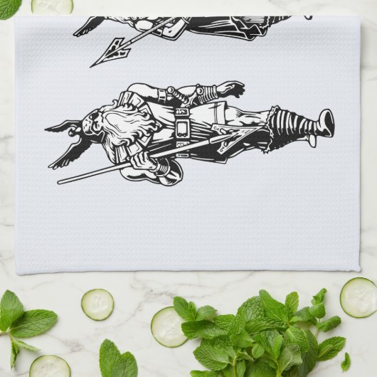 Odin, Freyja & Thor Theedoek (Gevouwen)