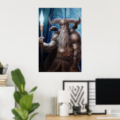 Odin - groot poster (Thuiskantoor)
