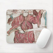 Odin, met zijn twee kraaien, Hugin en Munin Muismat (Met muis)