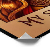 ODIN, MY SPIRIT IN MY HEART. POSTER (Hoek)