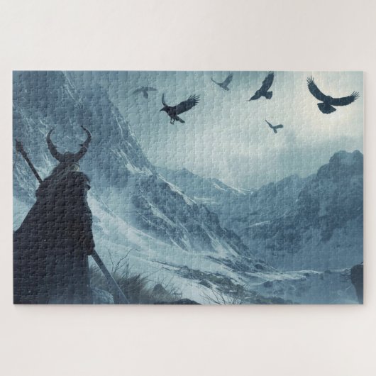 Odin Noorse Mythologie Legpuzzel (Horizontaal)