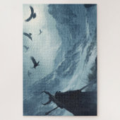 Odin Noorse Mythologie Legpuzzel (Verticaal)