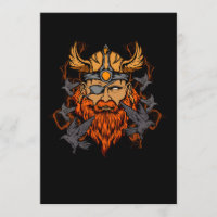 Odin Norse Mythology Viking God & Ravens