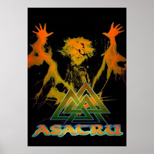 Odin-Poster Poster (Voorkant)