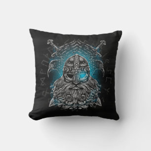 Odin raven Viking Mythologie Valhalla wacht Kussen