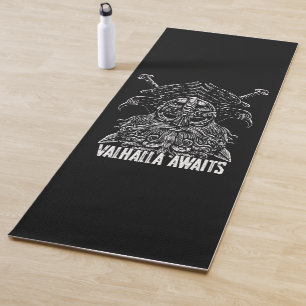 Odin raven Viking Mythologie Valhalla wacht Yogamat